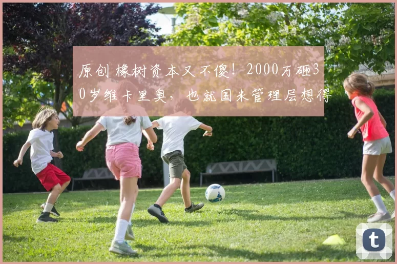 原创 橡树资本又不傻!2000万砸30岁维卡里奥,也就国米管理层想得出来